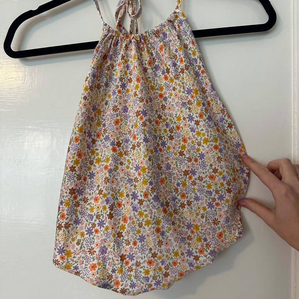 Floral Halter Top